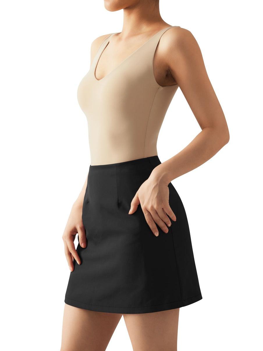 Buttery Soft V Neck Bodysuit-SUUKSESS