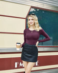 Buttery Soft Crew Neck Shirt - Long Sleeve-Clothing-SUUKSESS-SUUKSESS