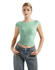 Buttery Soft Backless Shirt