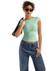 Buttery Soft Backless Shirt