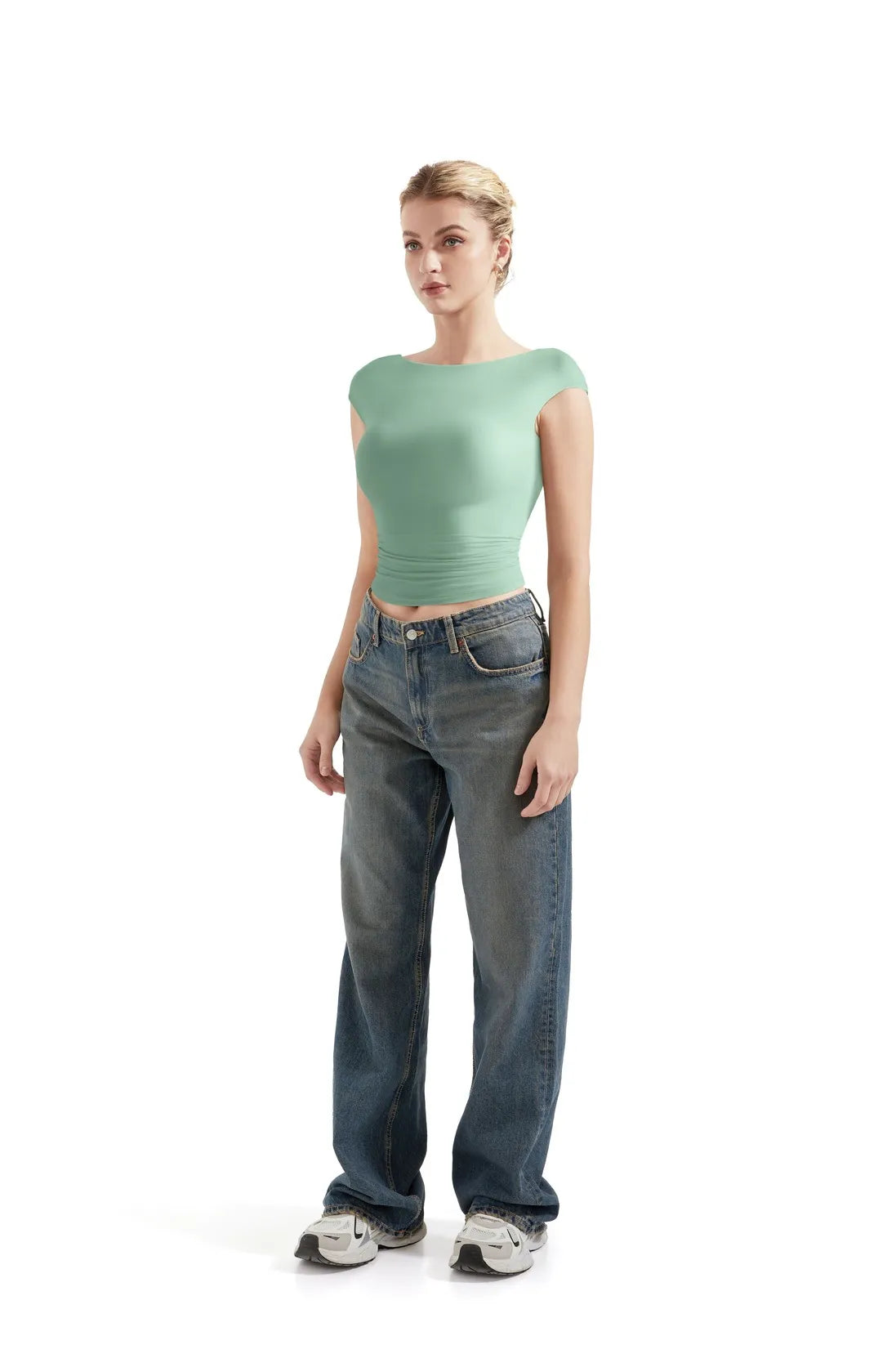 Buttery Soft Backless Shirt