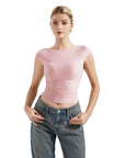 Buttery Soft Backless Shirt