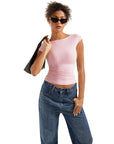 Buttery Soft Backless Shirt