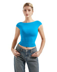 Buttery Soft Backless Shirt