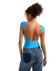 Buttery Soft Backless Shirt