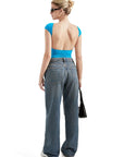 Buttery Soft Backless Shirt