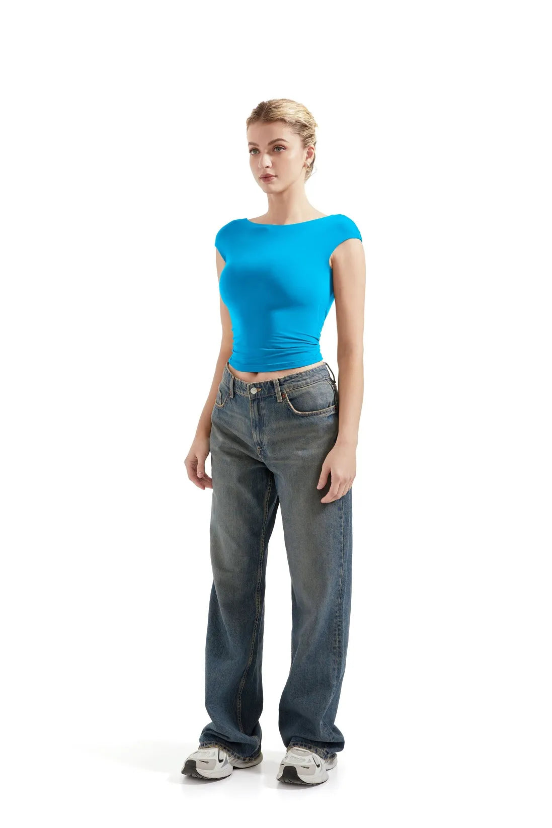 Buttery Soft Backless Shirt