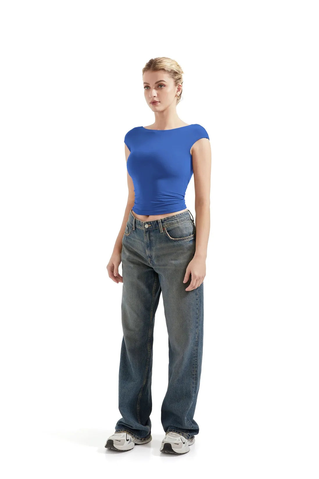 Buttery Soft Backless Shirt