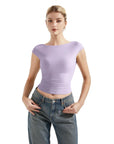 Buttery Soft Backless Shirt