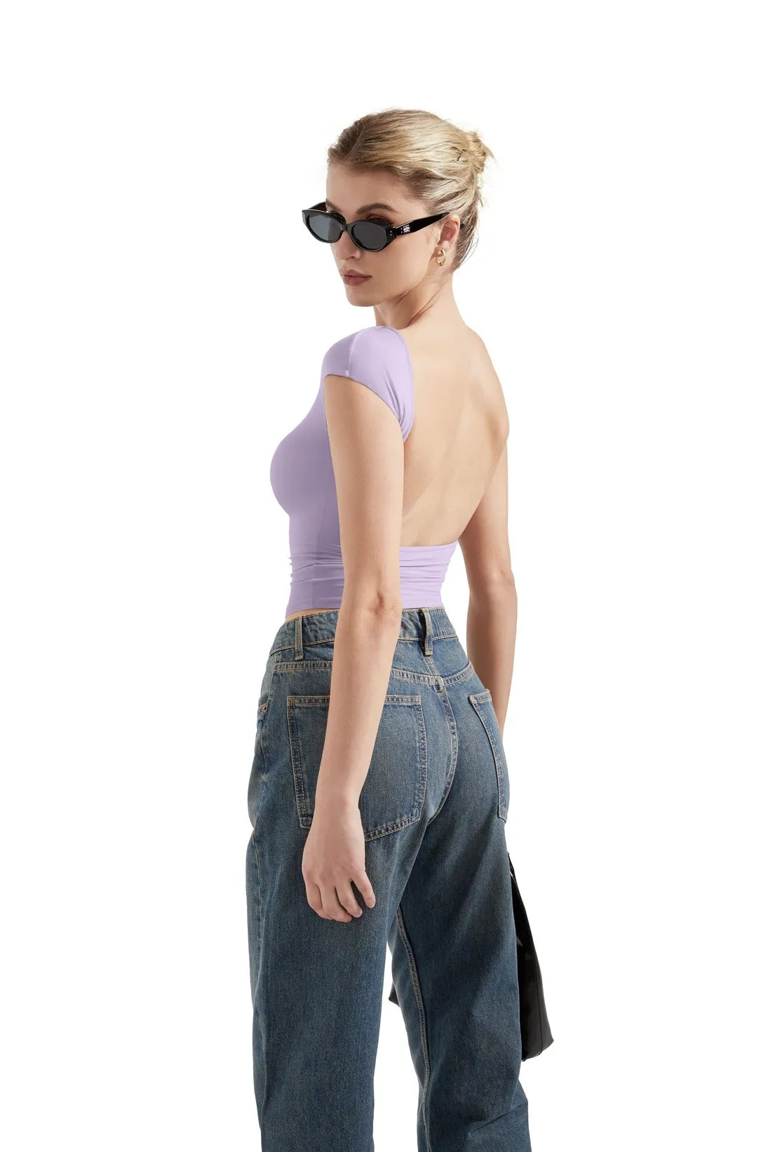 Buttery Soft Backless Shirt