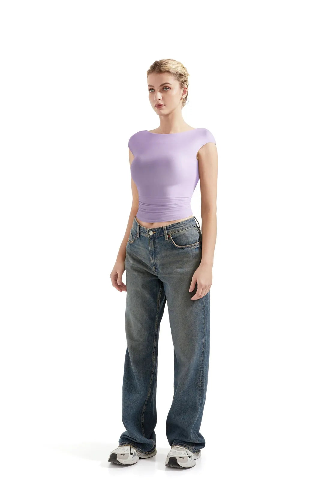 Buttery Soft Backless Shirt