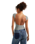 Buttery Soft Backless Shirt