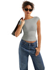 Buttery Soft Backless Shirt