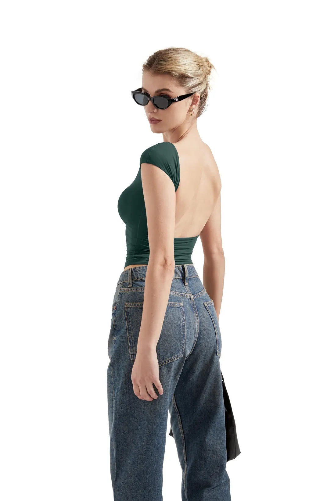 Buttery Soft Backless Shirt