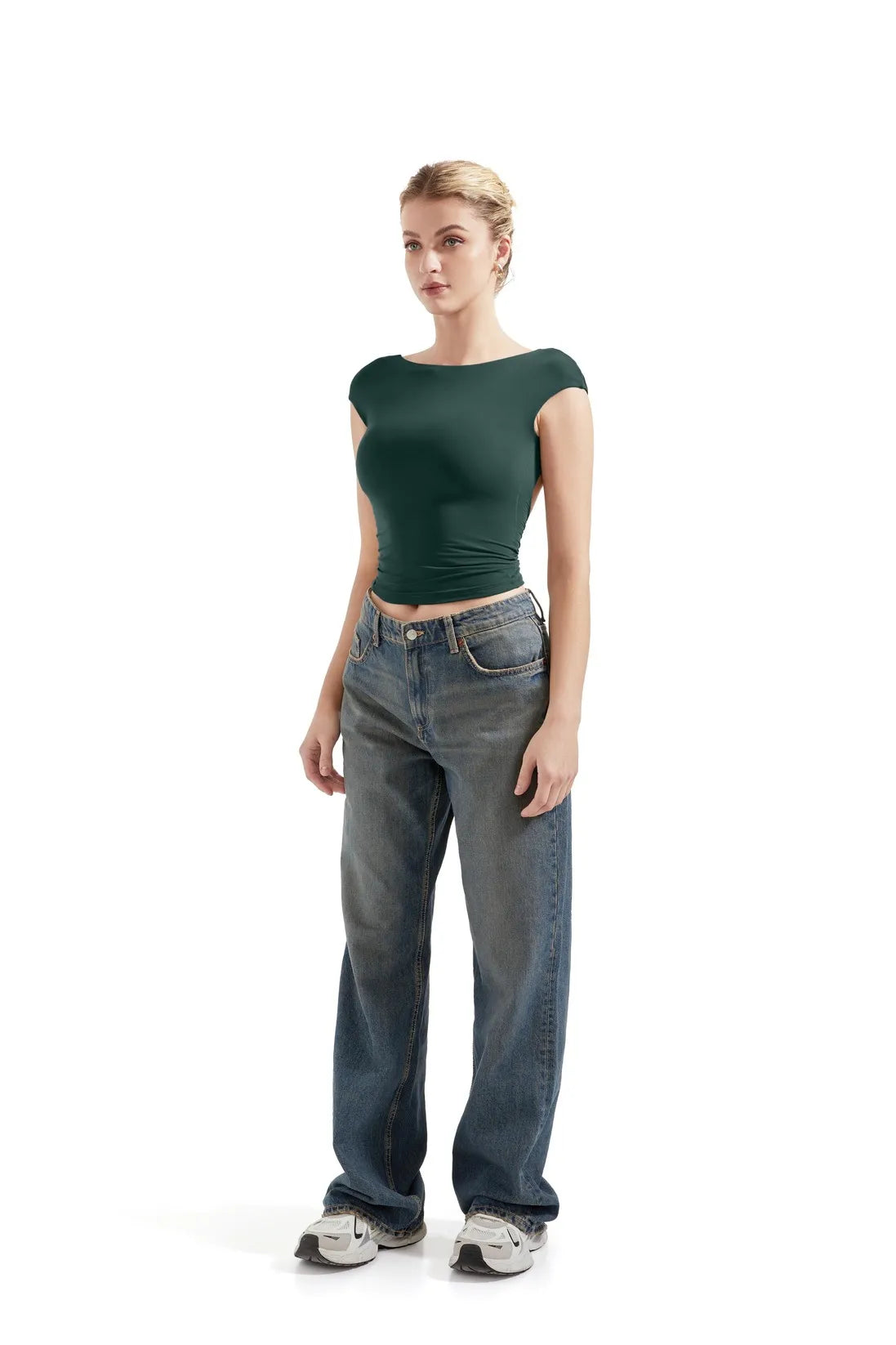 Buttery Soft Backless Shirt