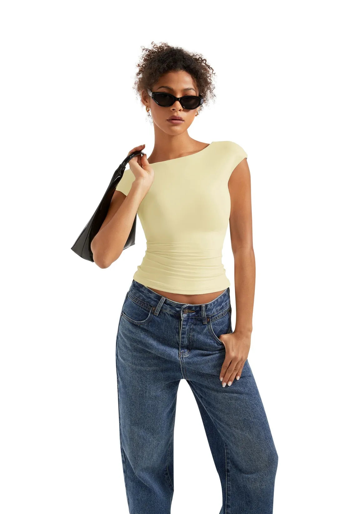 Buttery Soft Backless Shirt