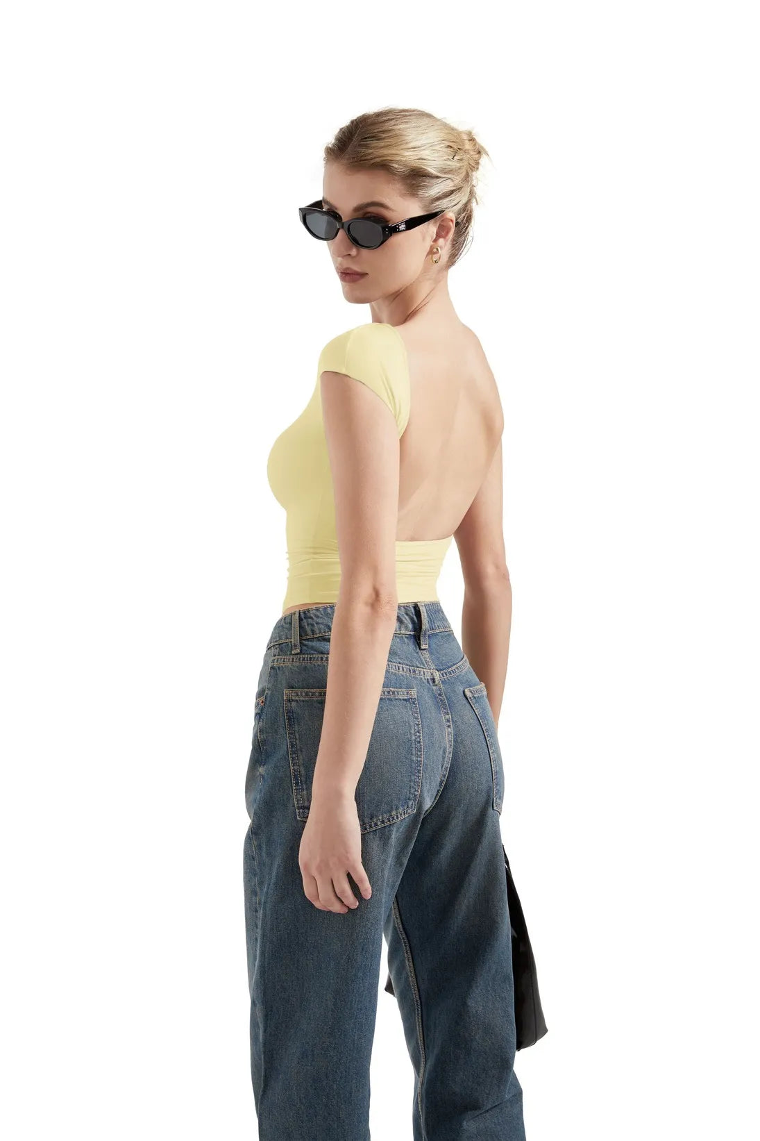 Buttery Soft Backless Shirt