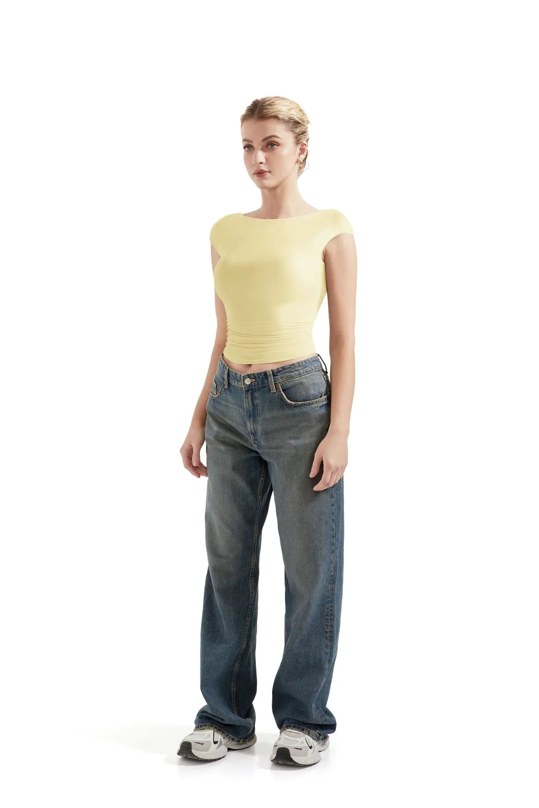 Buttery Soft Backless Shirt