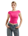 Buttery Soft Backless Shirt