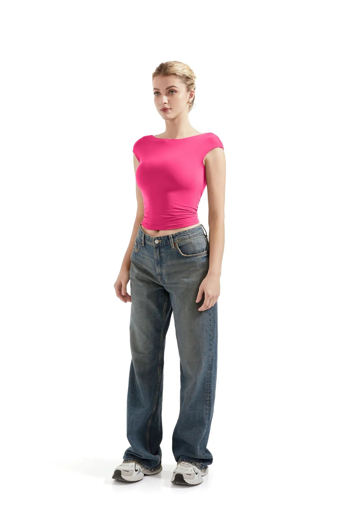 Buttery Soft Backless Shirt