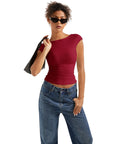 Buttery Soft Backless Shirt