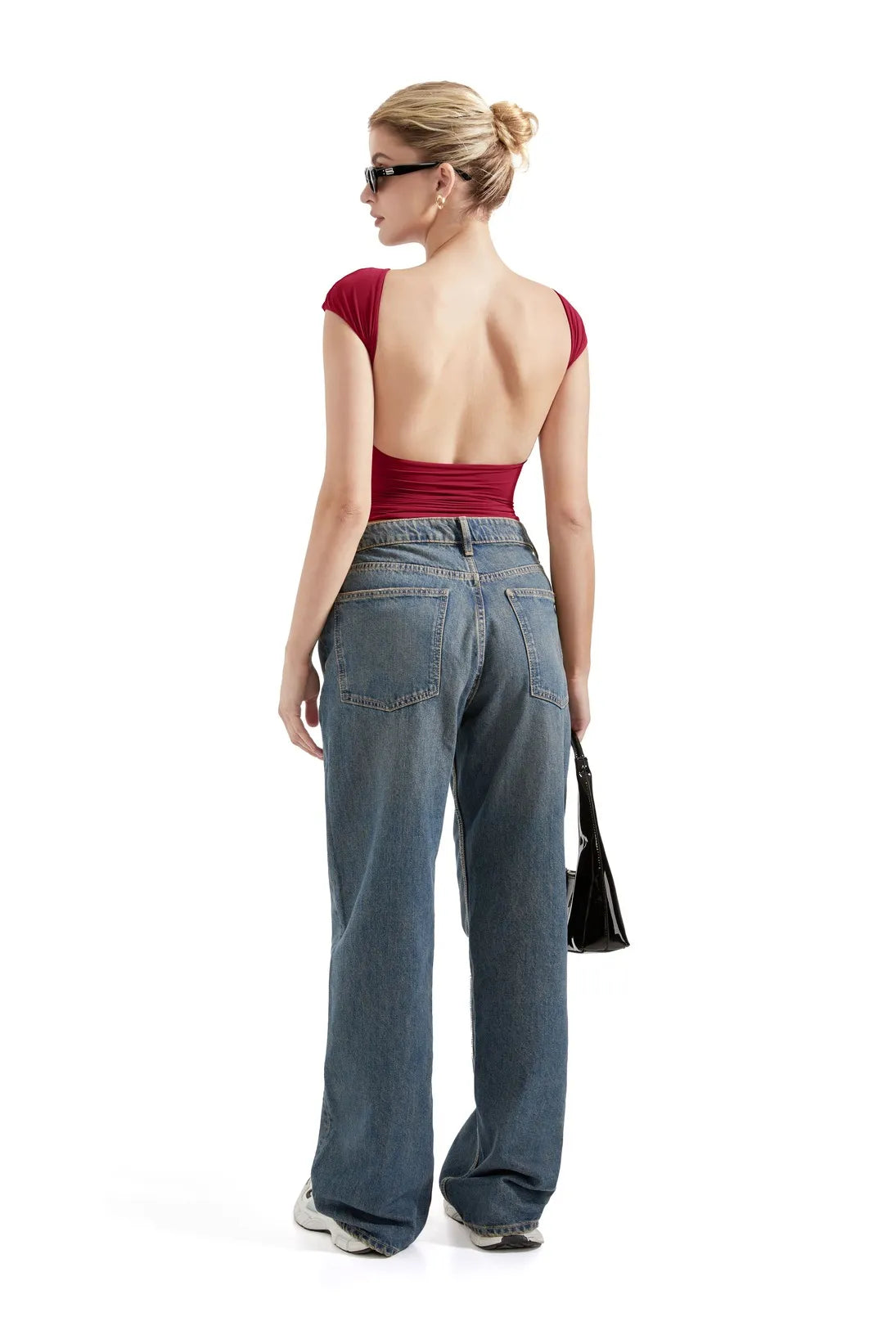 Buttery Soft Backless Shirt