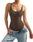 Buttery Soft U Neck Bodysuit - SUUKSESS