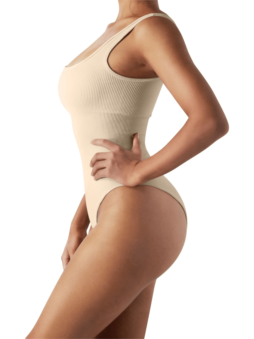 Flash Sales - Ribbed Bodysuit-Clothing-SUUKSESS-SUUKSESS