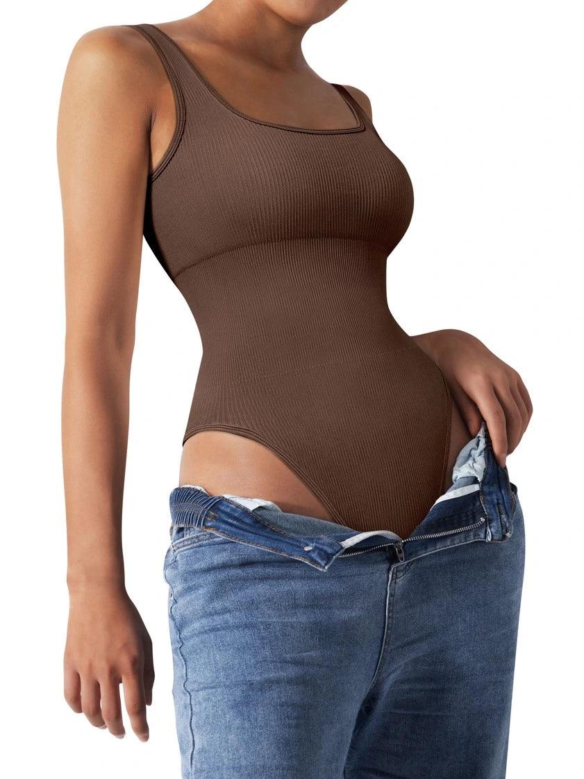 Flash Sales - Ribbed Bodysuit-Clothing-SUUKSESS-SUUKSESS