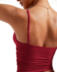 Buttery Soft Cami V Neck Tank Top-Clothing-SUUKSESS-SUUKSESS