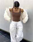 Flash Sales - Ribbed Bodysuit-Clothing-SUUKSESS-SUUKSESS