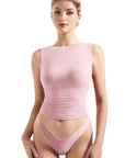 Buttery Soft Side Ruched Tank Top