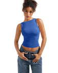 Buttery Soft Side Ruched Tank Top