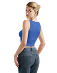 Buttery Soft Side Ruched Tank Top