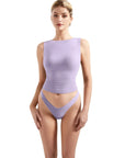 Buttery Soft Side Ruched Tank Top