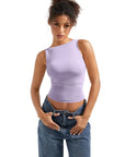 Buttery Soft Side Ruched Tank Top