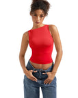 Buttery Soft Side Ruched Tank Top