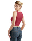 Buttery Soft Side Ruched Tank Top