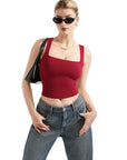 Buttery Soft Square Neck Tank Top