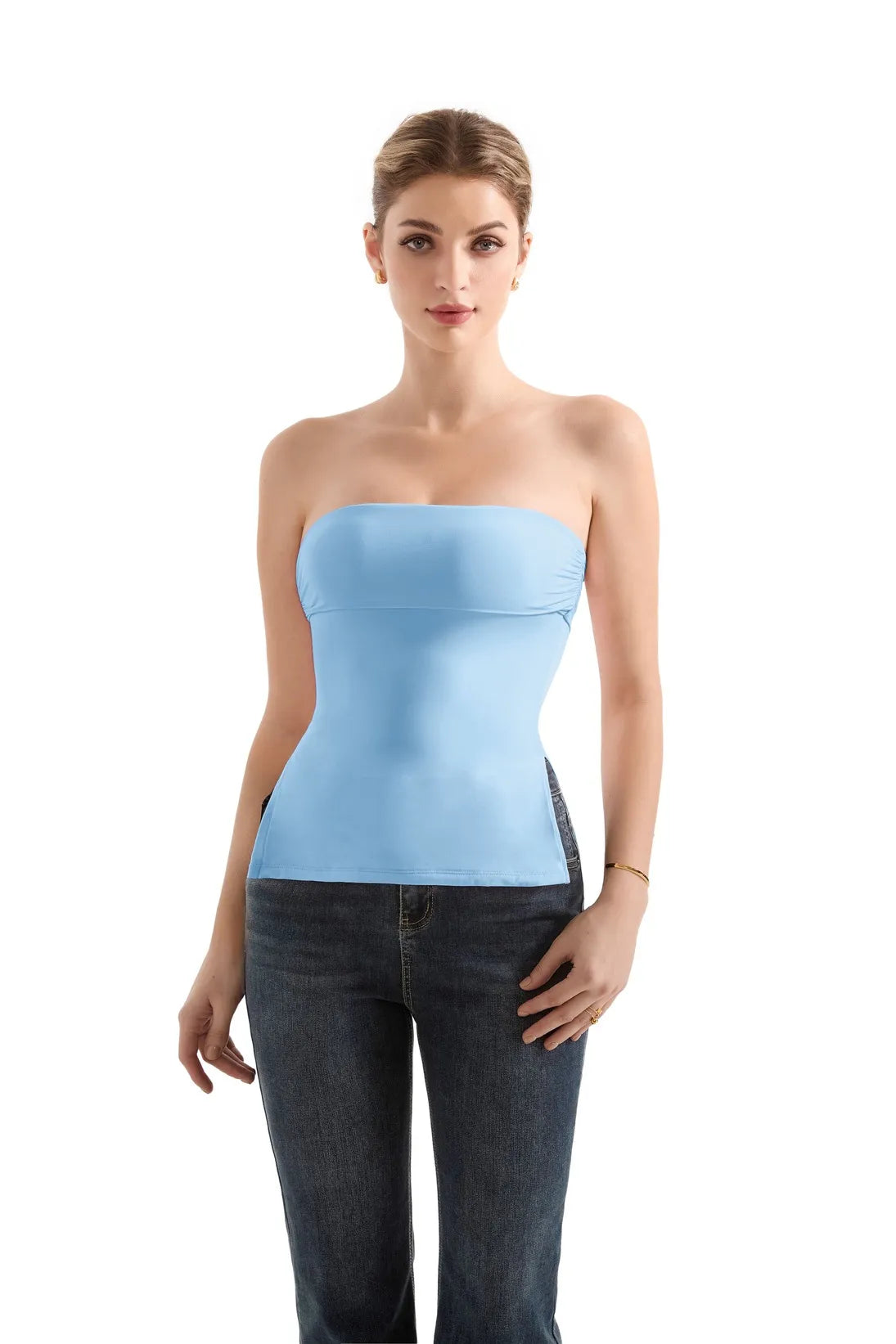 Buttery Soft Side Split Tube Top