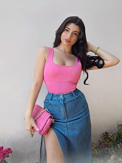 Flash Sales - Ribbed Bodysuit-Clothing-SUUKSESS-SUUKSESS