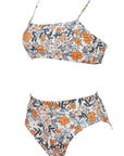 MOSHENGQI Women High Wasited Bikini Shoulder Strap 2 Piece High Cut String Swimsuits-Swimwear-SUUKSESS-SUUKSESS