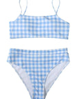 MOSHENGQI Women High Wasited Bikini Shoulder Strap 2 Piece High Cut String Swimsuits-Swimwear-SUUKSESS-SUUKSESS