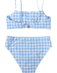 MOSHENGQI Women High Wasited Bikini Shoulder Strap 2 Piece High Cut String Swimsuits-Swimwear-SUUKSESS-SUUKSESS
