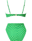 MOSHENGQI Women High Wasited Bikini Shoulder Strap 2 Piece High Cut String Swimsuits-Swimwear-SUUKSESS-SUUKSESS