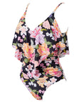 Ruffle One-Piece Ruched Swimsuits