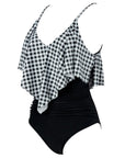Ruffle One-Piece Ruched Swimsuits