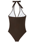 Floral Halter Push-Up Swimsuits