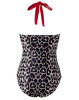 Floral Halter Push-Up Swimsuits