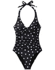 Floral Halter Push-Up Swimsuits